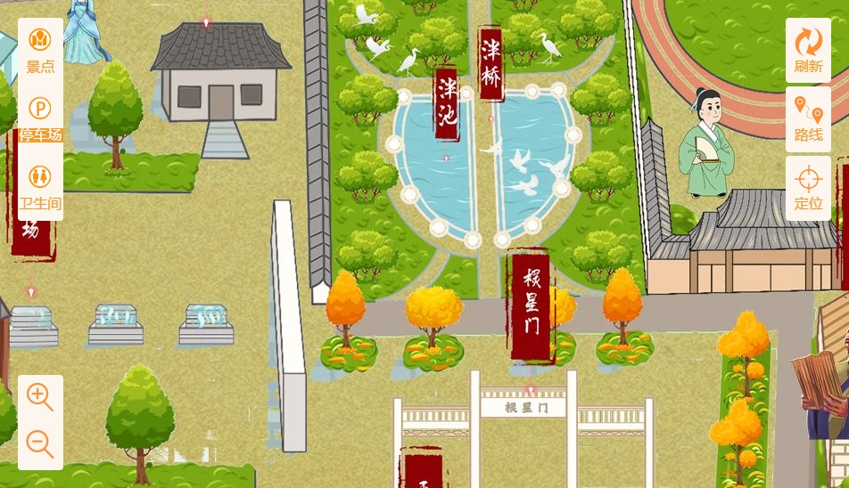 南郑手绘地图景区语音讲解导览系统：智慧景区建设的基石